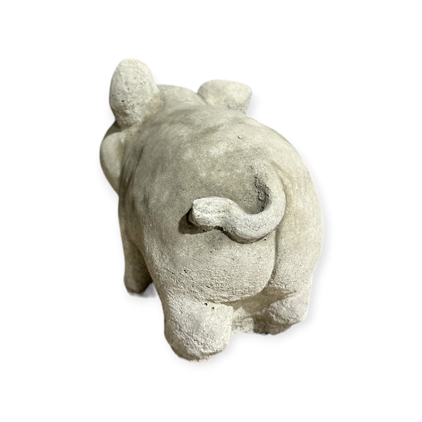 Frostsicheres kleines Schwein - Handgefertigt in Deutschland - H 21cm x B 13cm x T 25cm