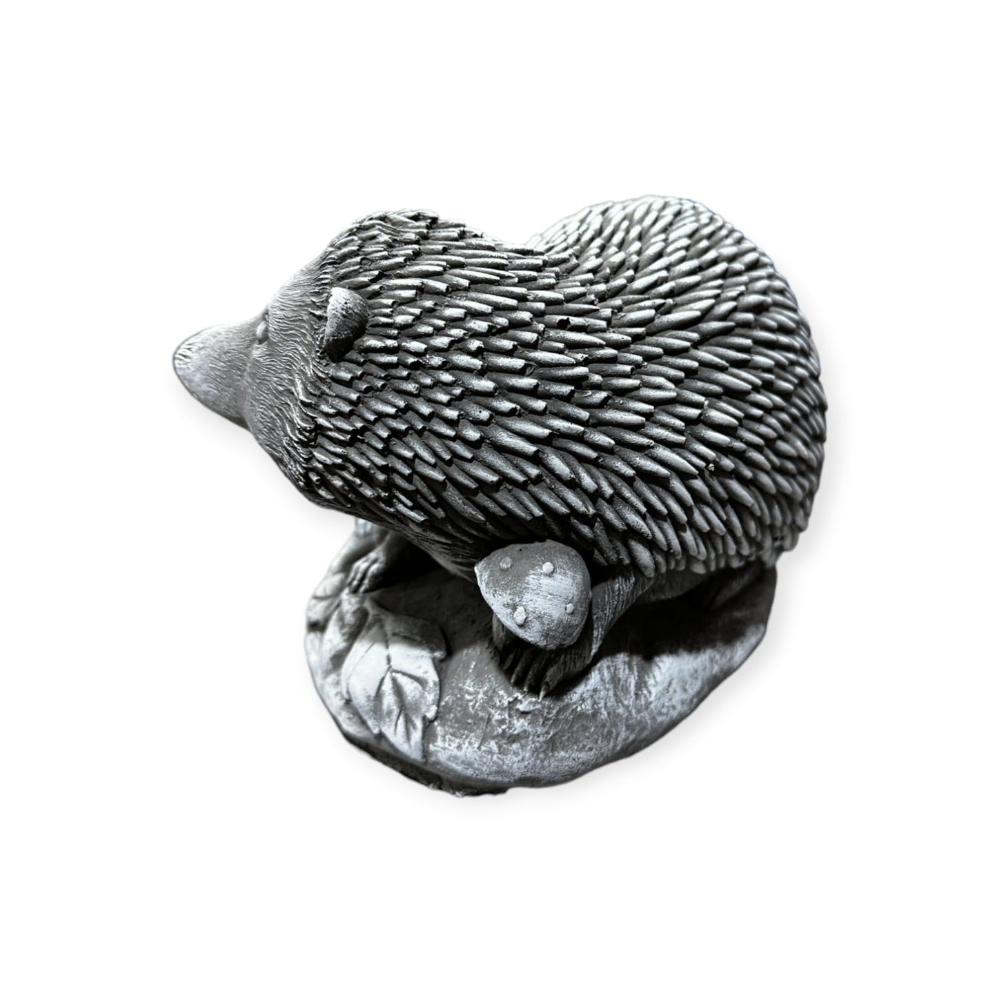 Igel mit Jungem - Frostsichere Steinfigur aus Beton Maße Höhe/Breite/Tiefe: 12/20/14 cm Gewicht ca. 3,75 kg