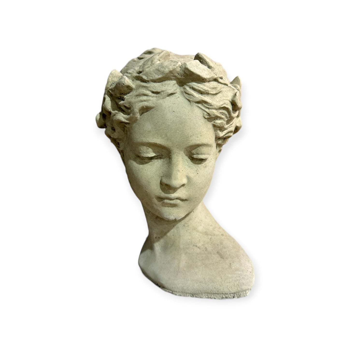 Frostsichere Büste Einer schönen Römerin - Höhe 25cm, Breite 22cm, Tiefe 14cm
