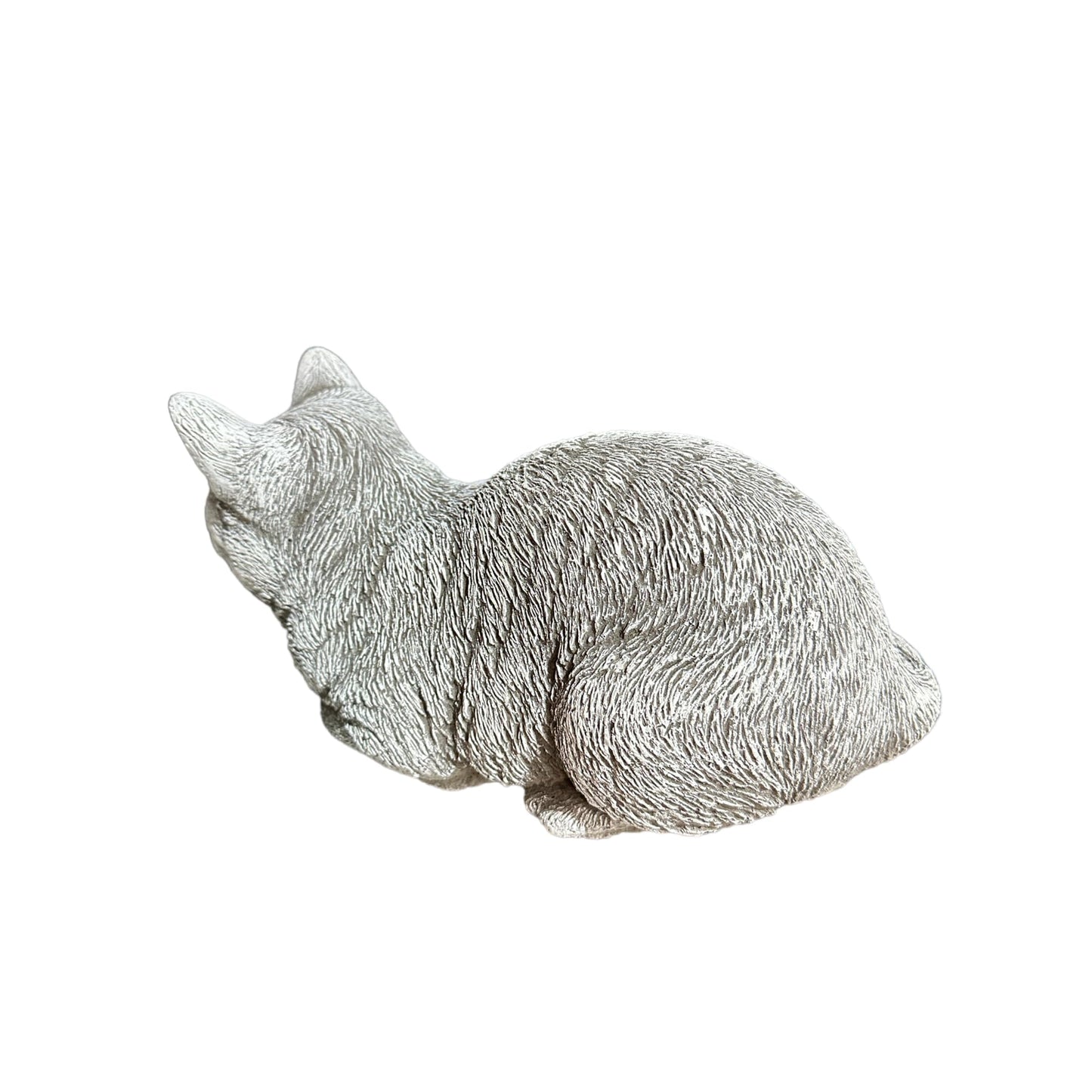 Steinfigur Katze Mia für Garten und Terrasse aus frostsicherem Steinguss…