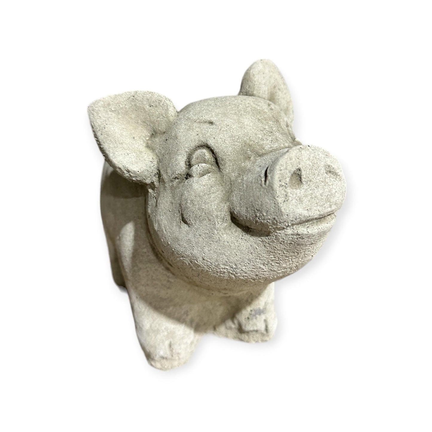Frostsicheres kleines Schwein - Handgefertigt in Deutschland - H 21cm x B 13cm x T 25cm