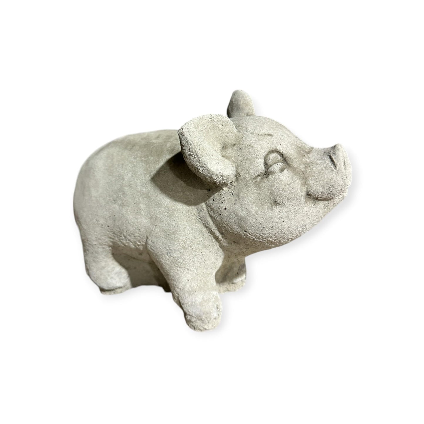 Frostsicheres kleines Schwein - Handgefertigt in Deutschland - H 21cm x B 13cm x T 25cm