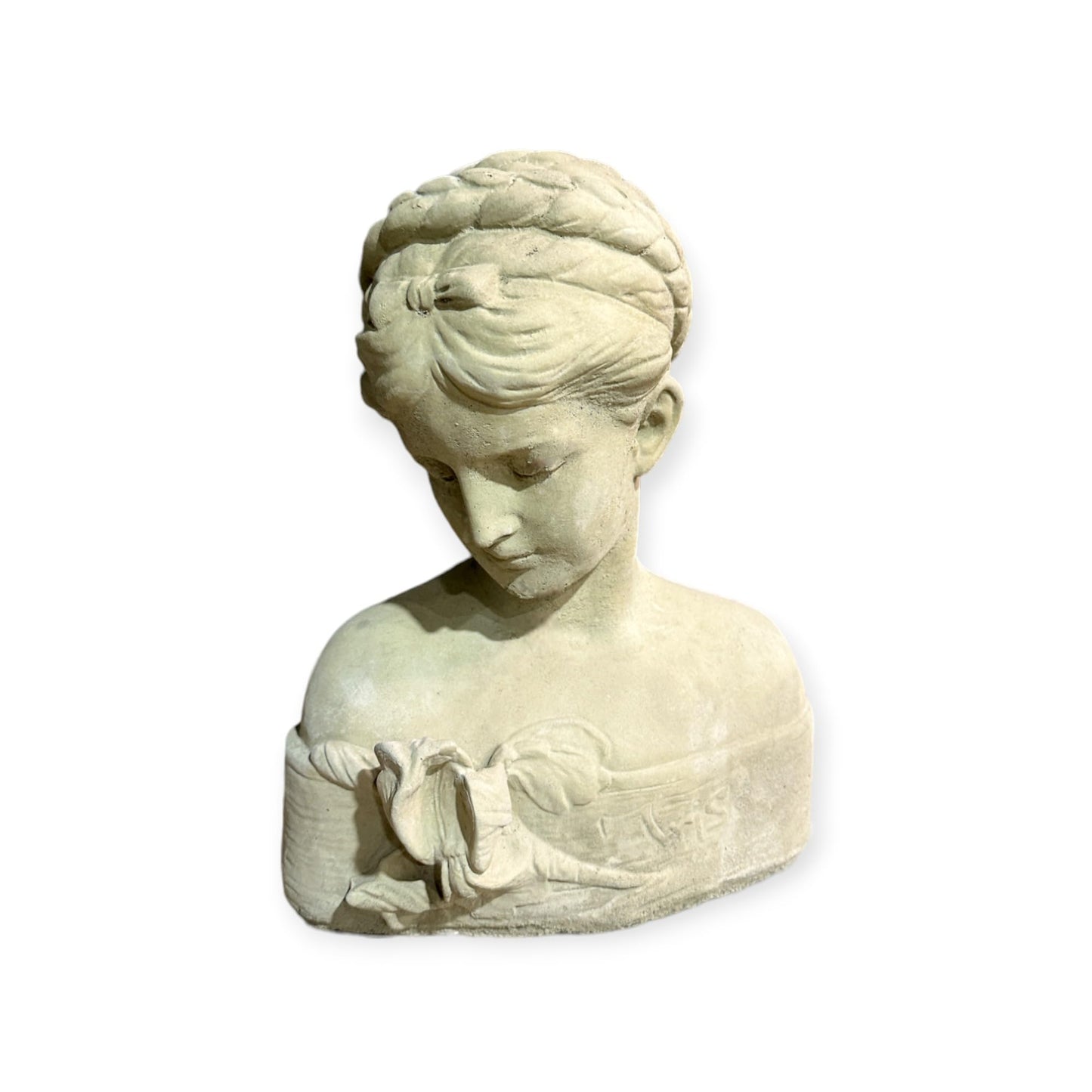 Wunderschöne Büste der Göttin Iris - Höhe 28cm, Breite 21cm, Tiefe 14cm