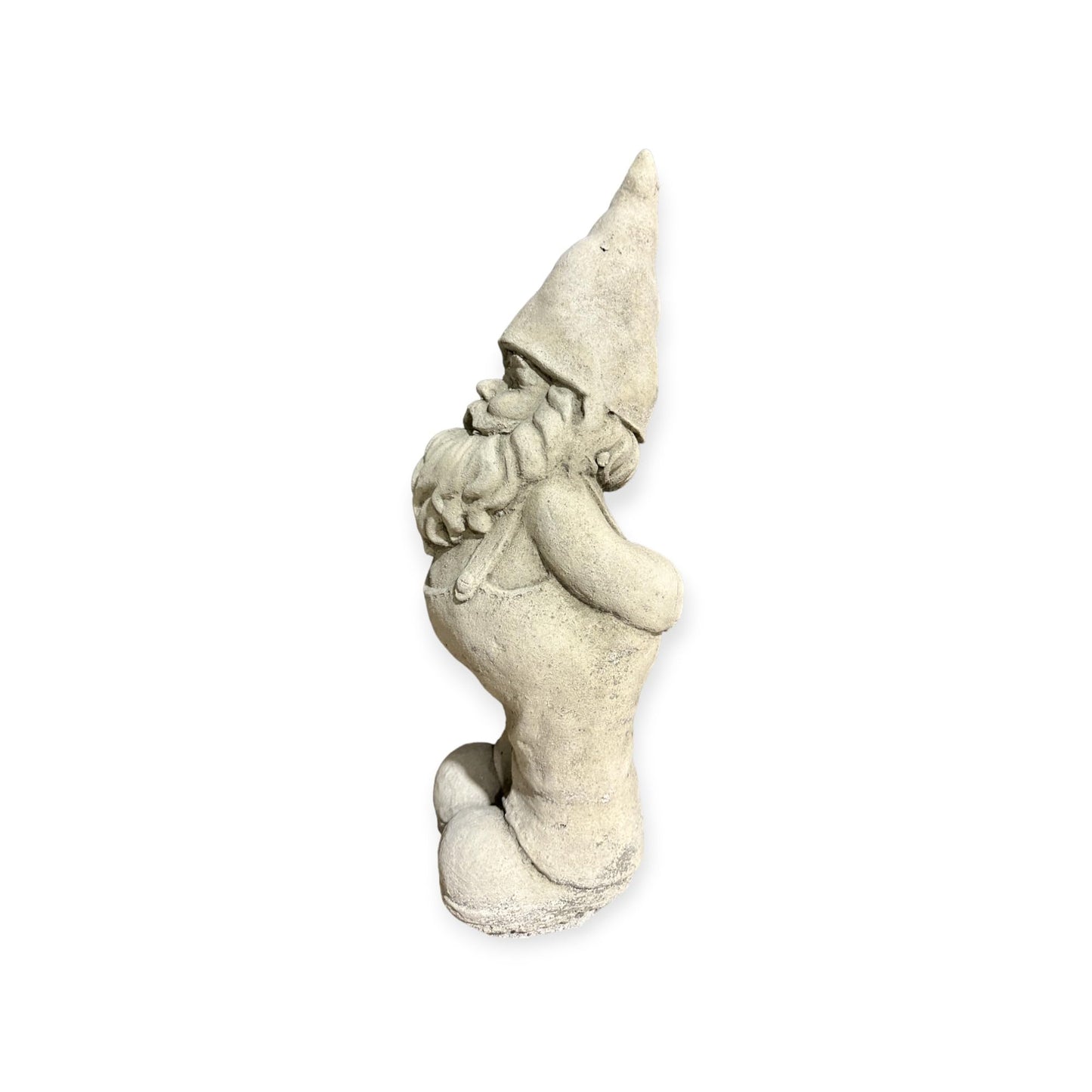 Frostsicherer Gartenzwerg - Handgefertigt in Deutschland - H 43cm x B 15cm x T 15cm