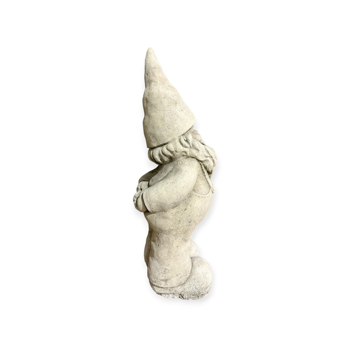 Frostsicherer Gartenzwerg - Handgefertigt in Deutschland - H 43cm x B 15cm x T 15cm