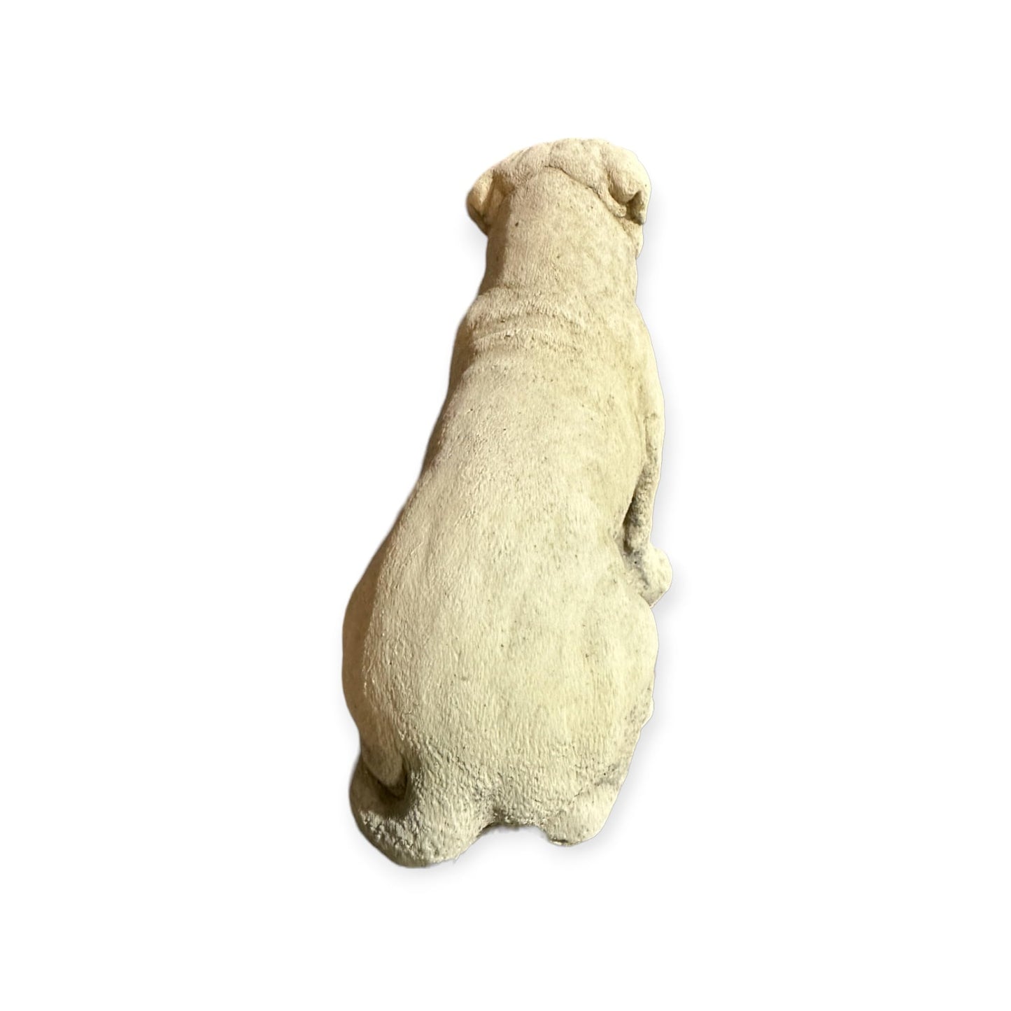 Bordeauxdogge Steinfigur: Massiver Steinguss, 5kg, 24x24x13 cm, Frostsicher