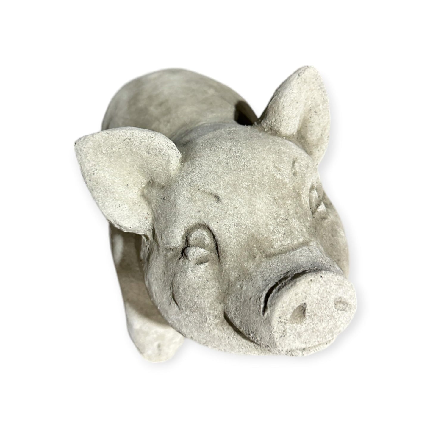 Frostsicheres kleines Schwein - Handgefertigt in Deutschland - H 21cm x B 13cm x T 25cm