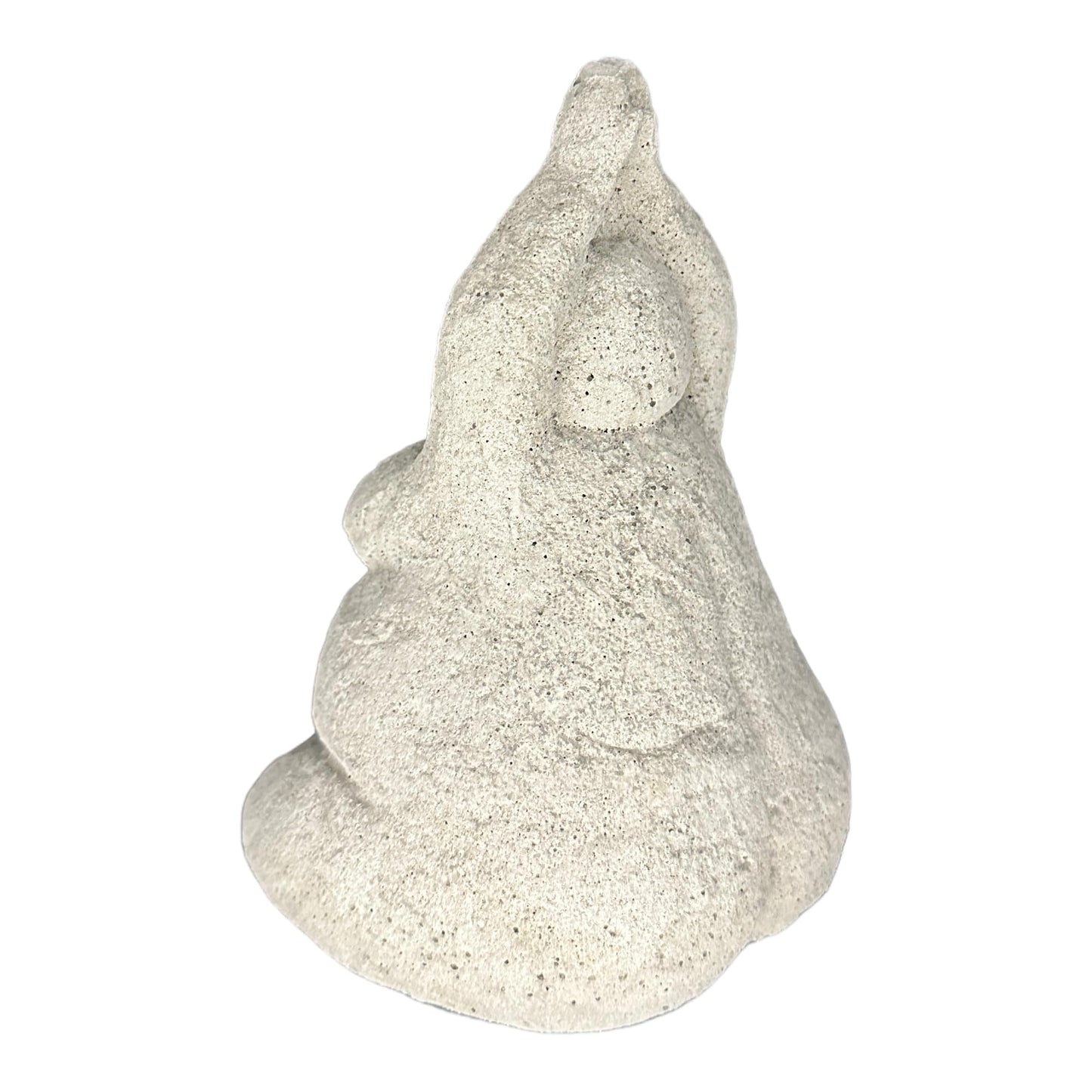 Steinfigur Yoga Dame Frieda, aus eigener Produktion