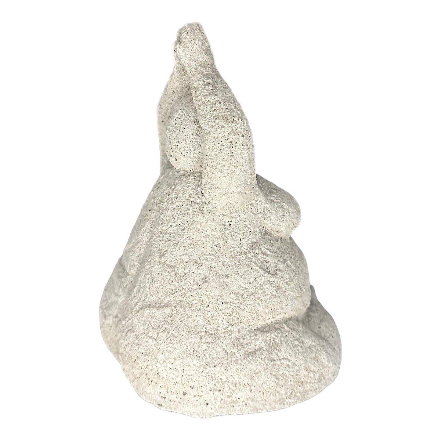 Steinfigur Yoga Dame Frieda, aus eigener Produktion