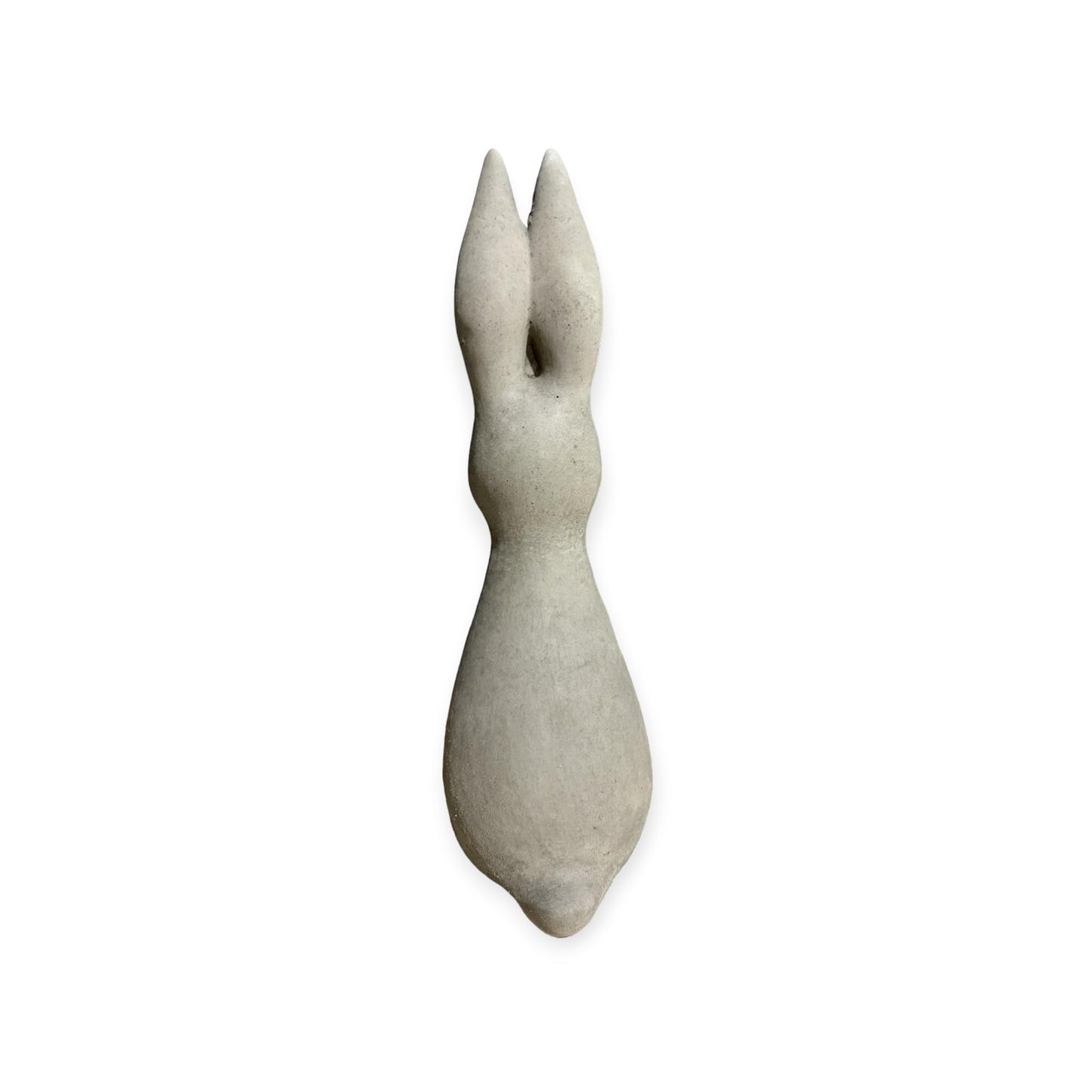 Kleiner moderner, Glatte Hase aus frostresistentem Steinguss Maße: H/B/T: 41cm / 12cm / 15cm ca. 4,4kg