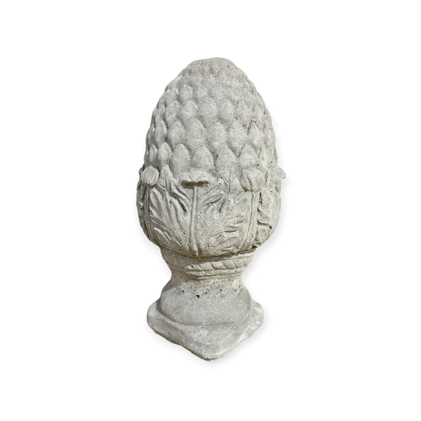 Kleiner Zapfen - Massiver Steinguss aus eigener Produktion in Deutschland - H/B/T 32/14/14 cm, 7 kg