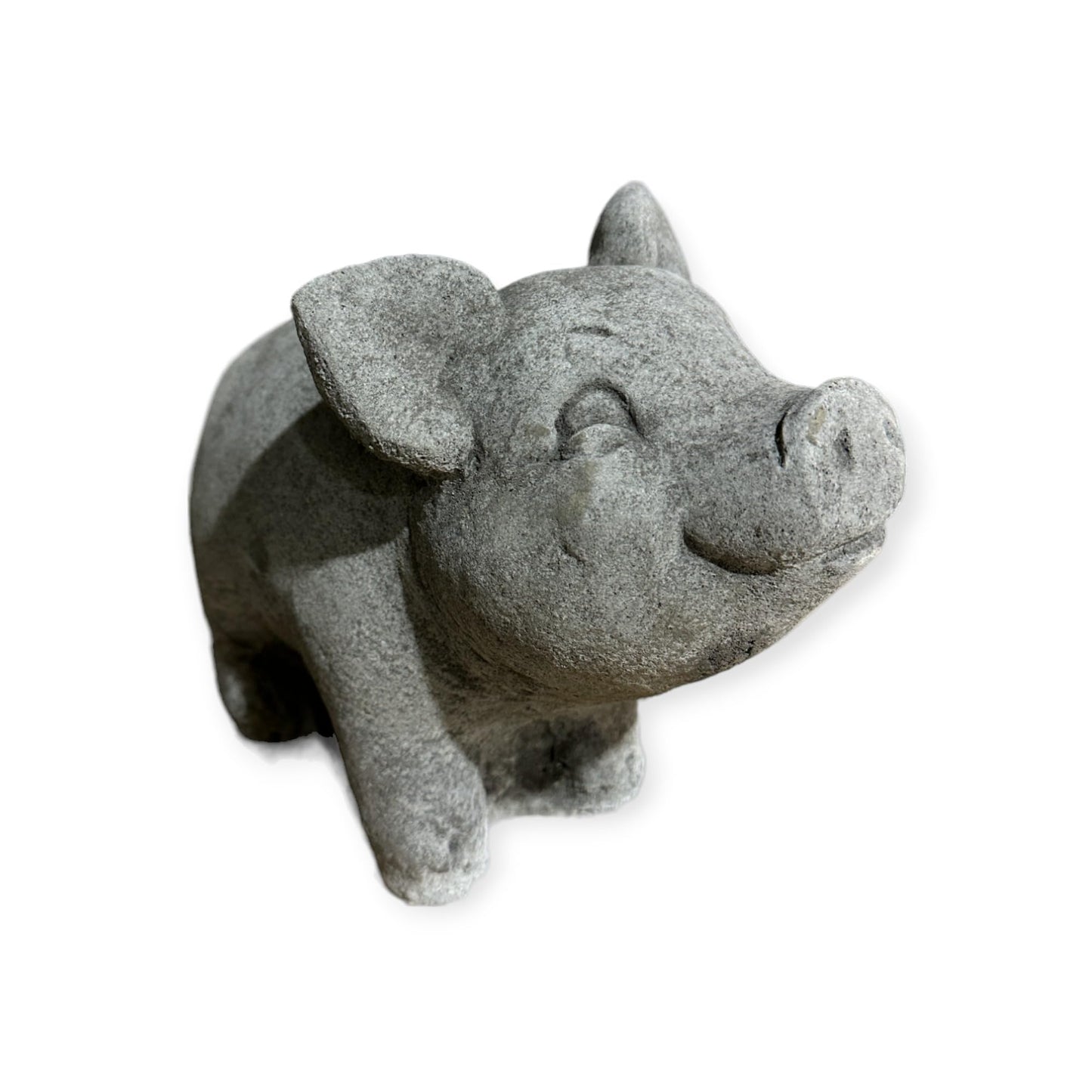 Frostsicheres kleines Schwein - Handgefertigt in Deutschland - H 21cm x B 13cm x T 25cm