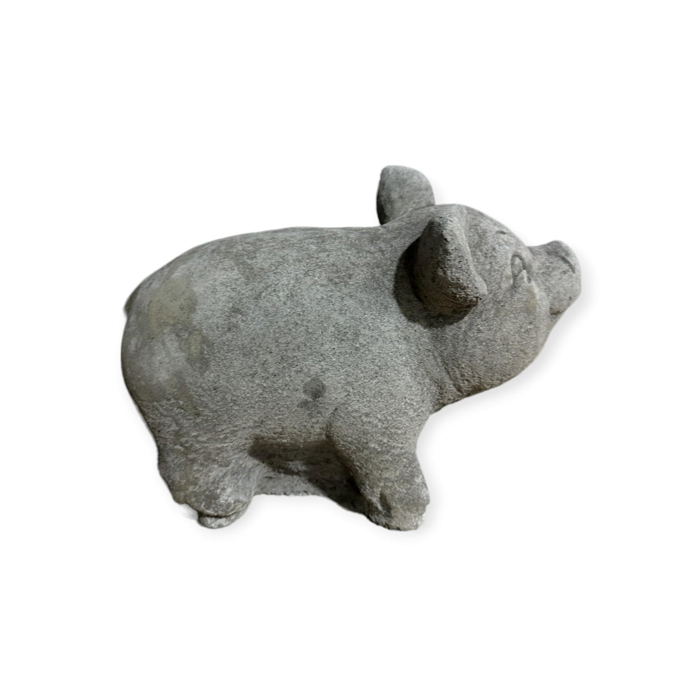 Frostsicheres kleines Schwein - Handgefertigt in Deutschland - H 21cm x B 13cm x T 25cm