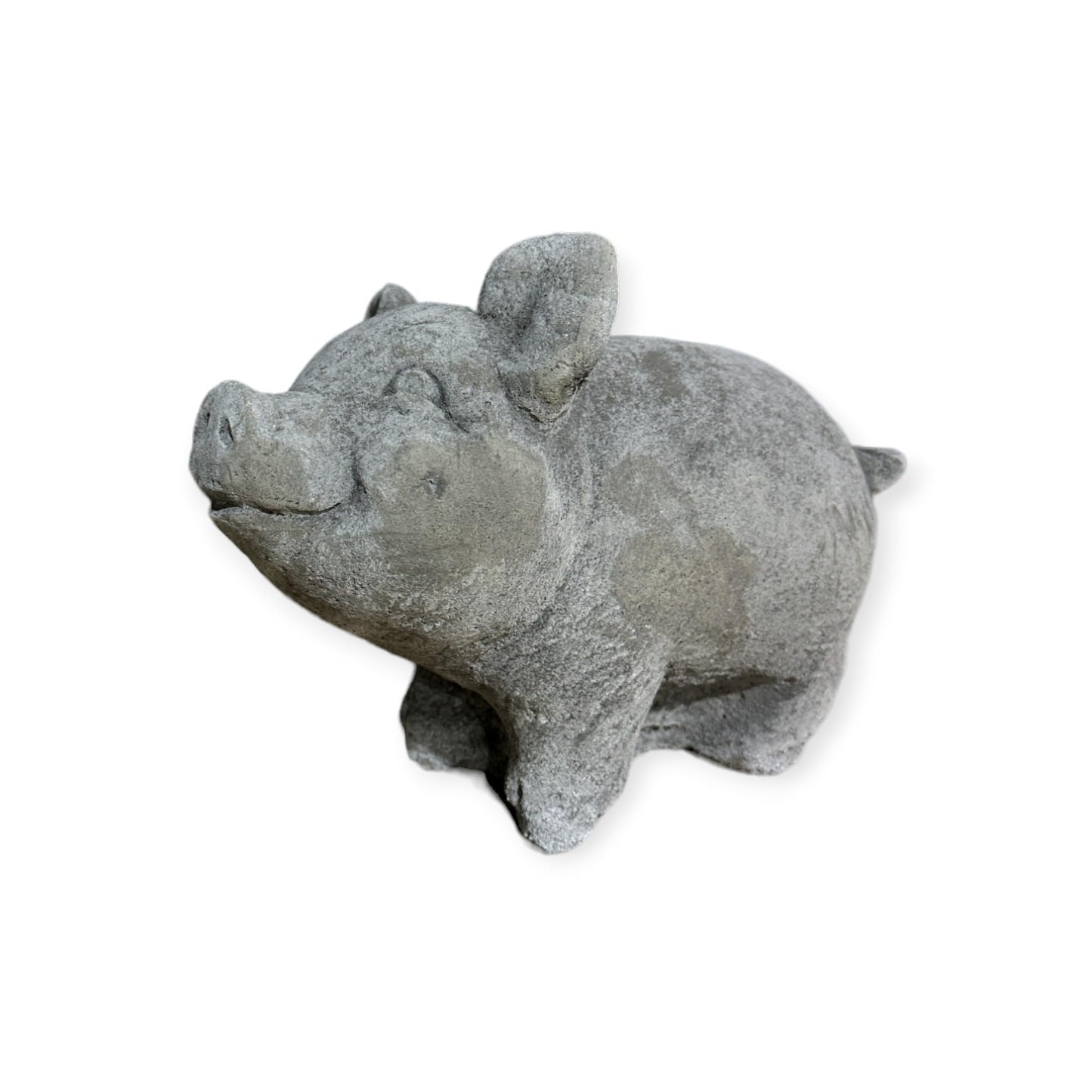 Frostsicheres kleines Schwein - Handgefertigt in Deutschland - H 21cm x B 13cm x T 25cm
