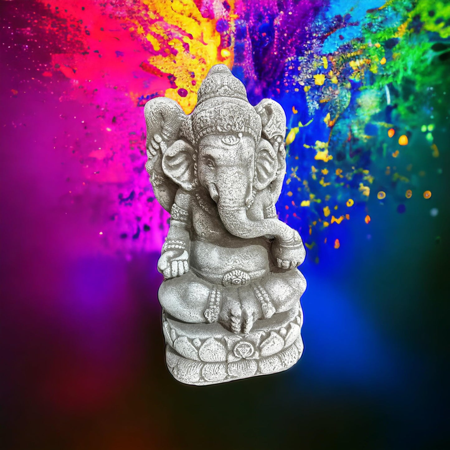 Ganesha groß 43cm hoch und 16kg schwer - frostsicher aus eigener Produktion