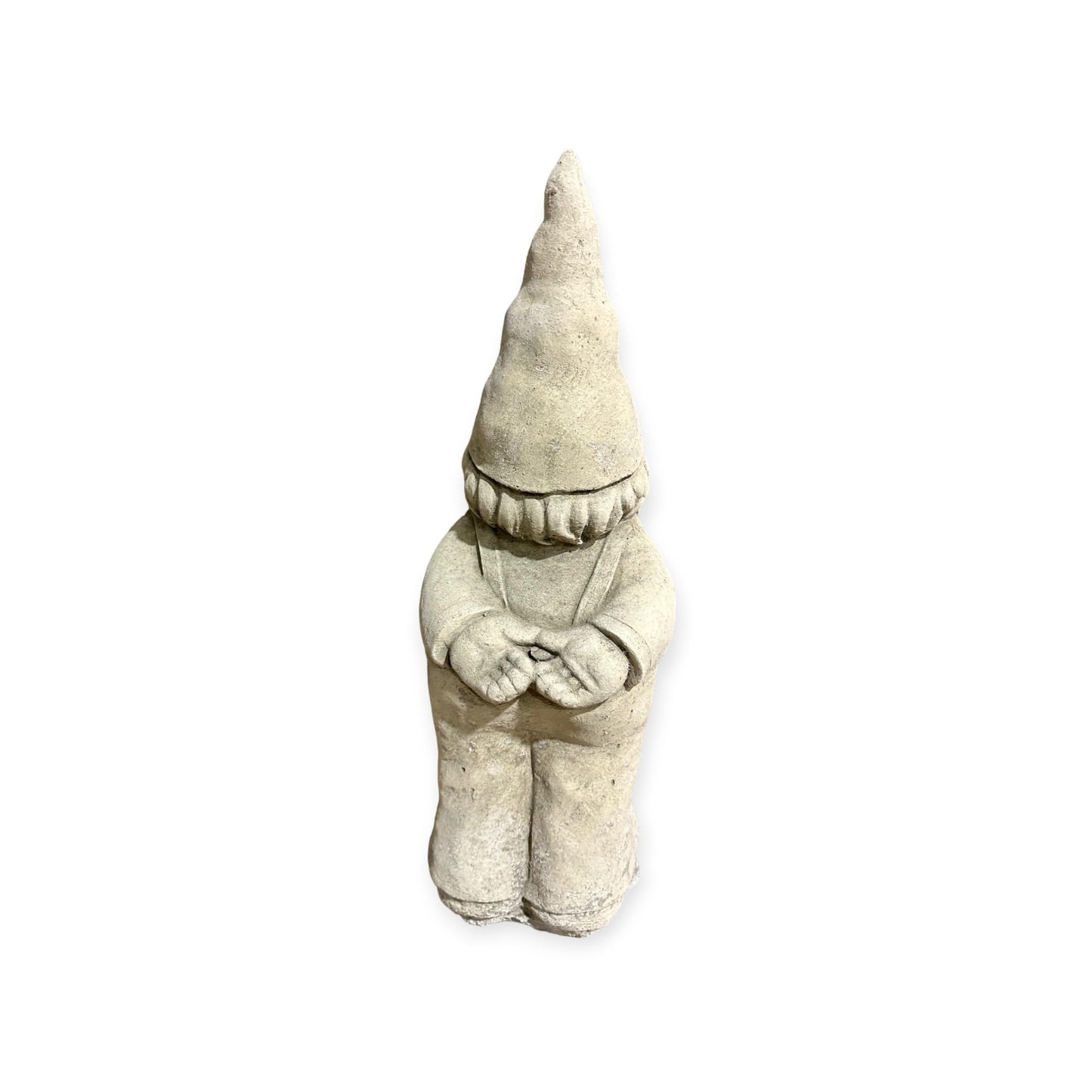 Frostsicherer Gartenzwerg - Handgefertigt in Deutschland - H 43cm x B 15cm x T 15cm