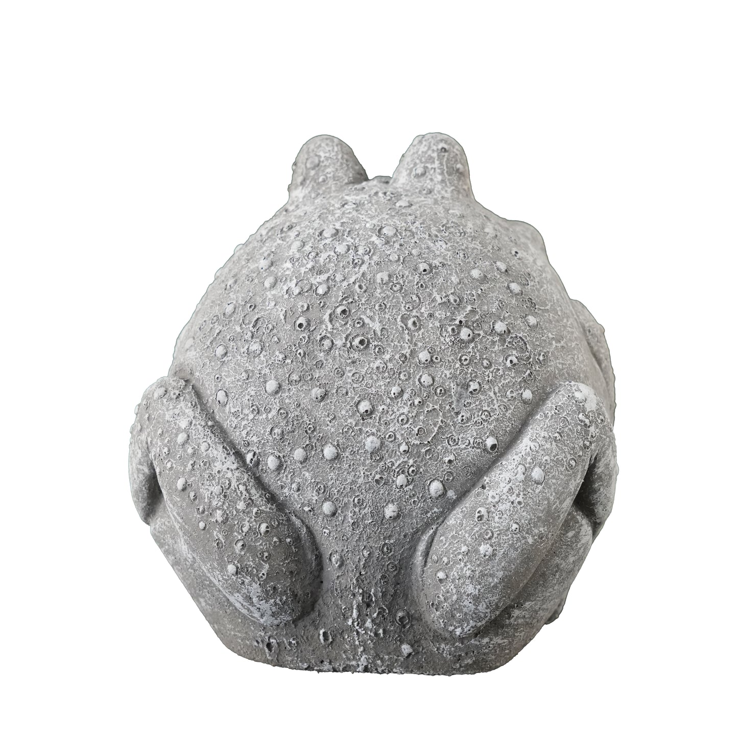 Kugelfrosch Fred – gemütliche Gartenfigur aus Steinguss