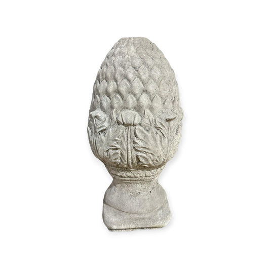 Kleiner Zapfen - Massiver Steinguss aus eigener Produktion in Deutschland - H/B/T 32/14/14 cm, 7 kg